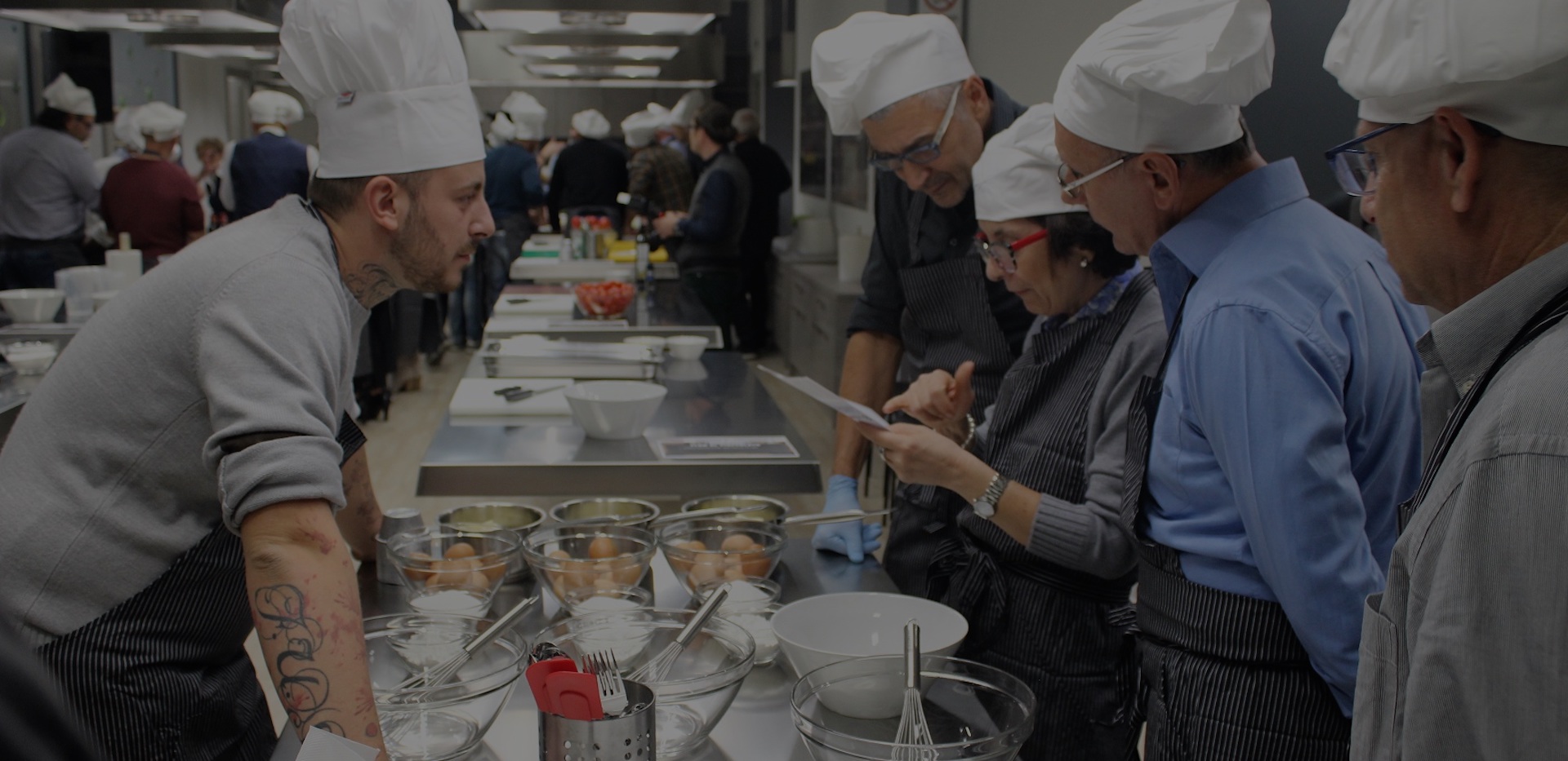 Team building in cucina Corefab Milano Cormano Cooking team building Milano