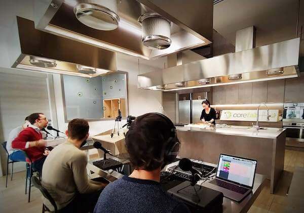 Riprese per video ricetta a Milano