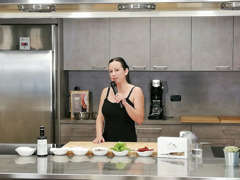 Patrizia Rimoldi show cooking