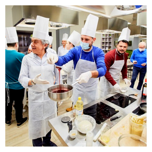 Team building Corefab cooking team