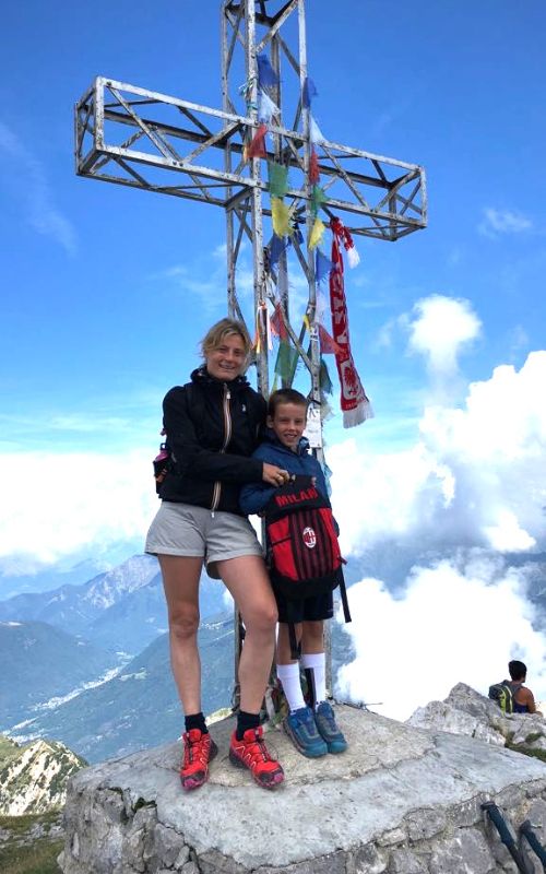 Chiara la fondatrice la 22donna del monte22 di Bellagio