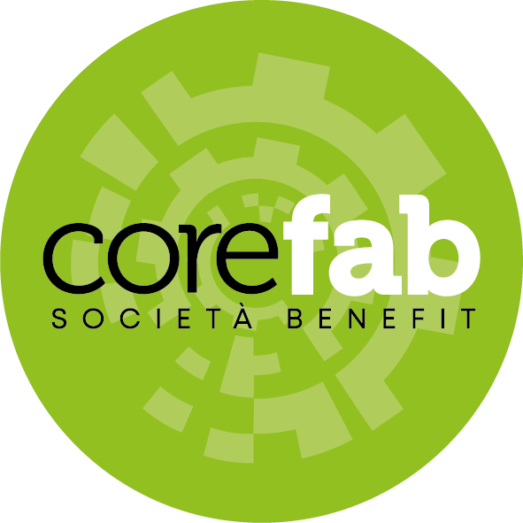 Logo Corefab società benefit 2022