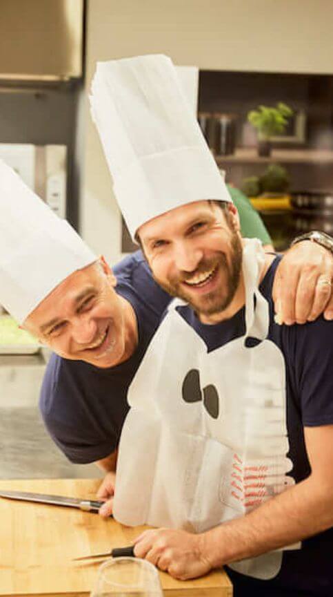 cooking team building con Corefab