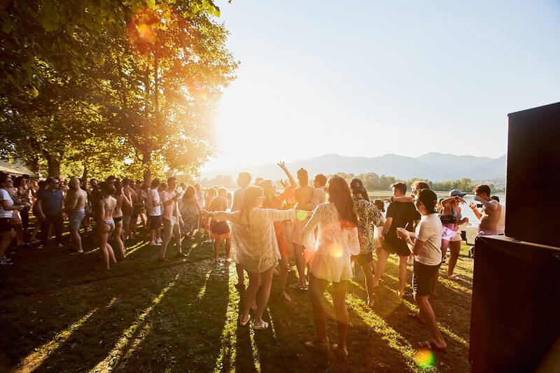 Outdoor corporate party Corefab