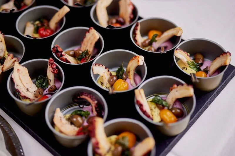 Vassoio con finger food
