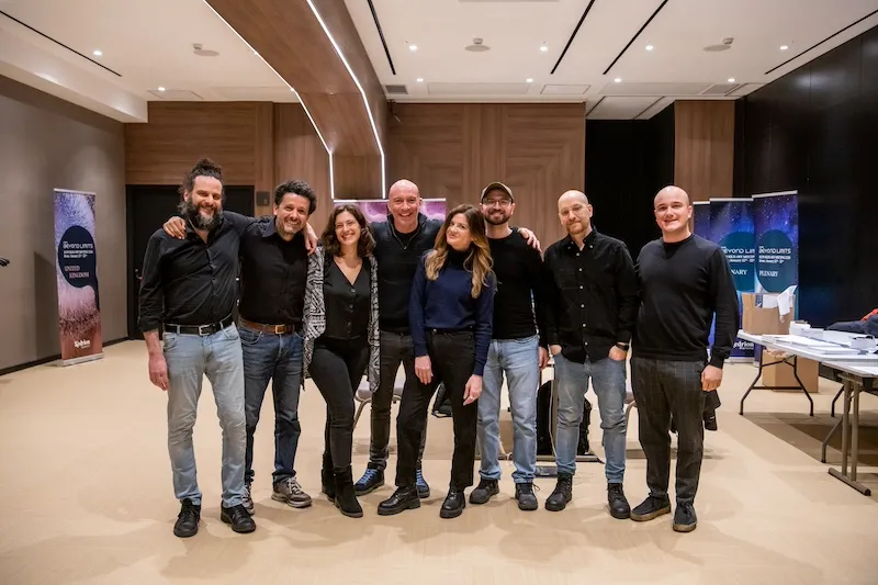 team di Corefab sorridenti dopo attività di team building aziendale a Roma